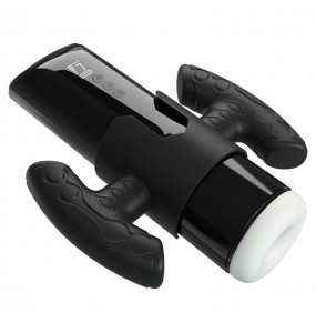 PRETTY LOVE - LARISAA Suction Vibration Masturbator (Chargeable - Black)